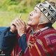 Incan Medine Man in Prayer